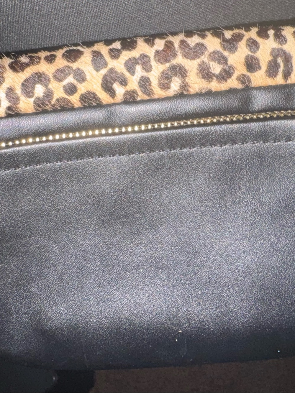 Micheal Kors Leopard Print Crossbody Bag with Gold Hardware - Picture 2 of 6